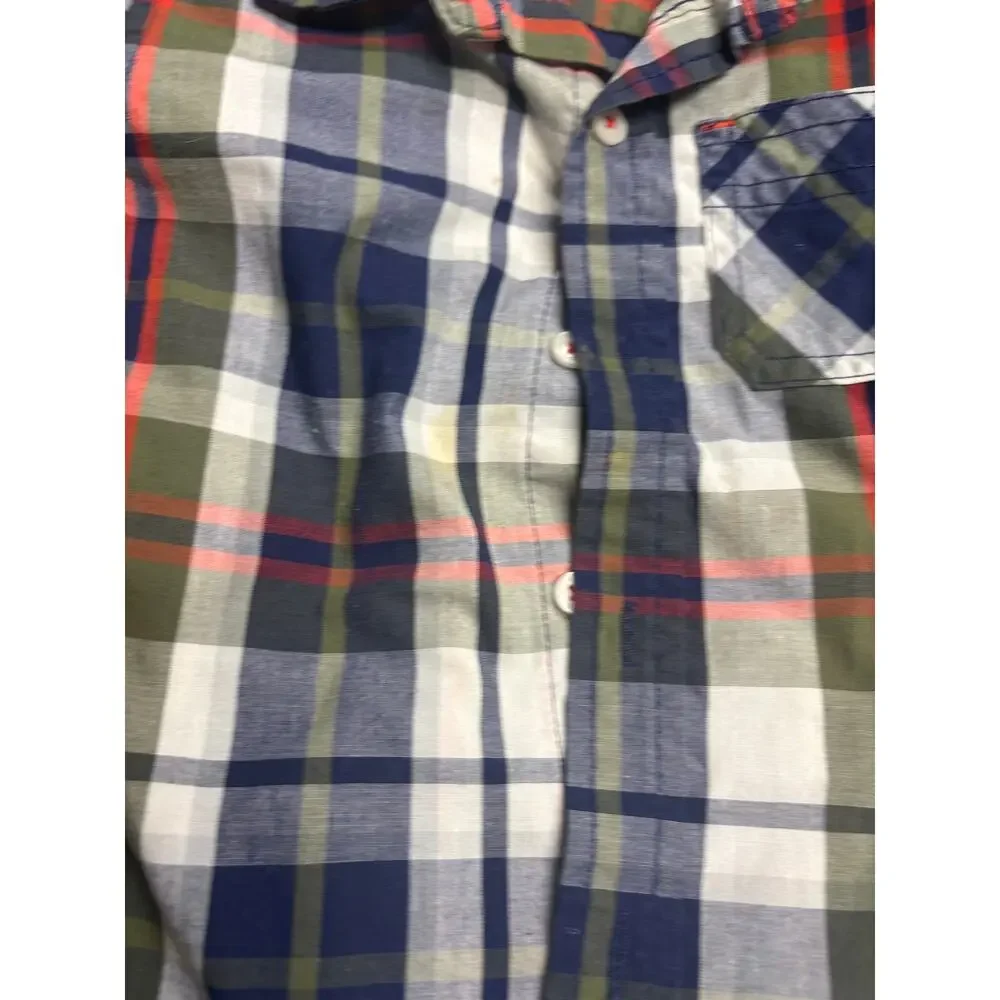 Lot of 4 Long Sleeve Button Down Shirts Size 4T